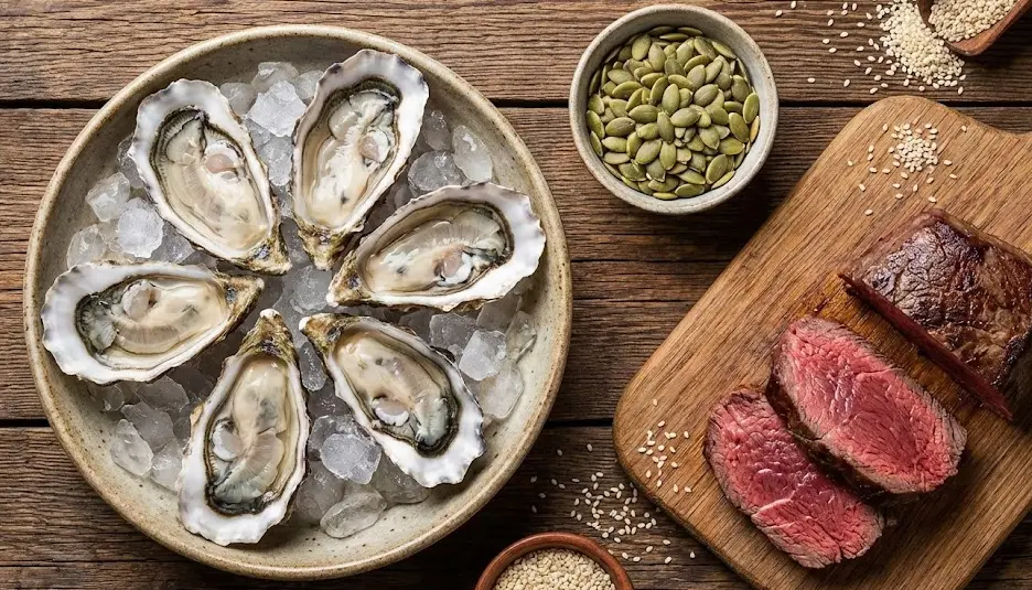 Zinc y sus Beneficios: El mineral oculto que dispara tu energía y defensas