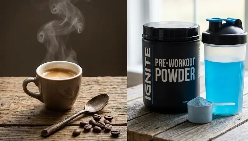 ¿Café o Bote de Colores? Guía Definitiva de Pre-entrenos y Cafeína para rendir más