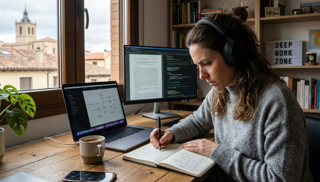 Deep Work y Foco Mental: Guía para Dominar la Concentración Profunda