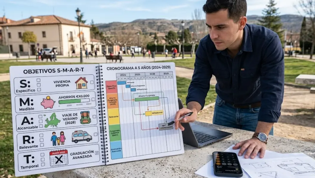 Objetivos SMART: Cómo Definir Metas a Largo Plazo que Sí Funcionan (Guía 2026 con Ejemplos)