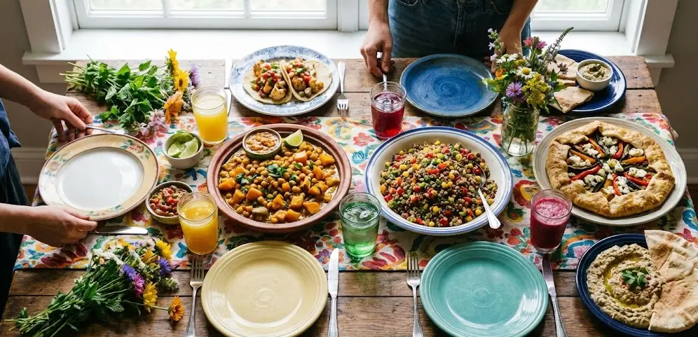 Recetas Vegetarianas Sabrosas: Platos fáciles que no parecen de dieta