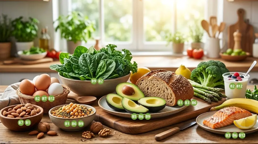 Vitaminas del Grupo B: El motor de tu energía y paz mental